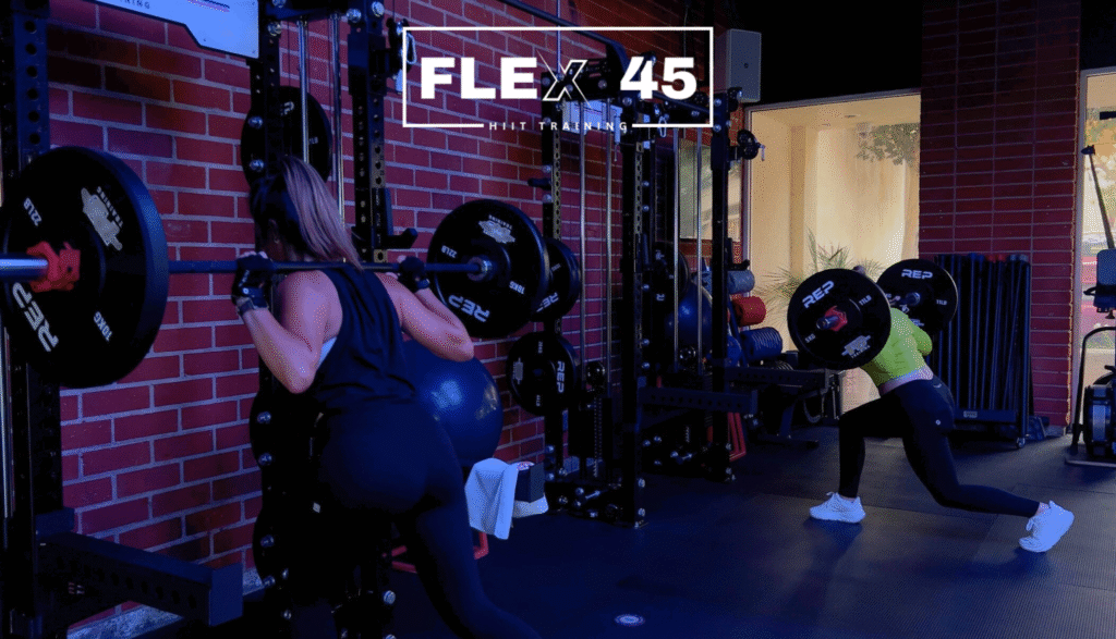 person performing functional training exercises at Studio Flex45 Thousand Oaks